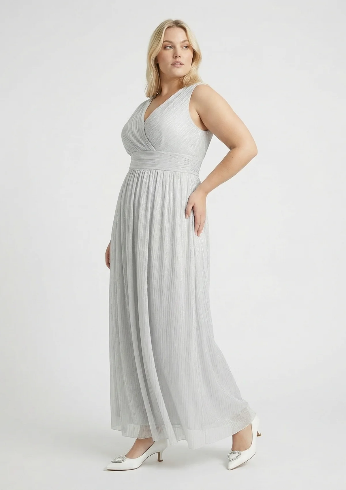 Curvy Kleid 'Lady in Silver' - Image 4